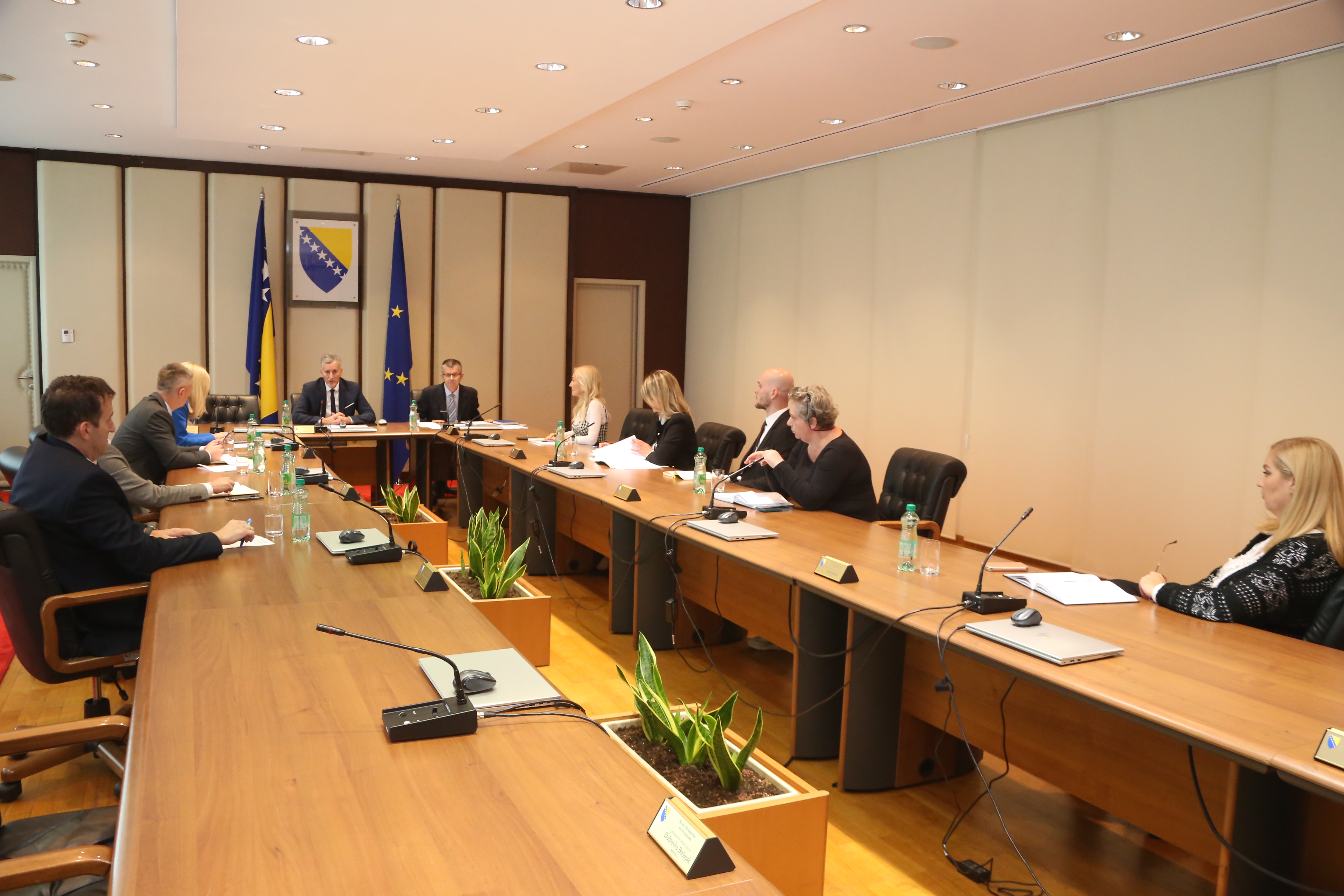 Speaker of the House of Peoples and Chairman of the PABiH Delegation to NATO PA Kemal Ademović chaired the meeting of the Organizing Committee for the preparation and organization of the 105th Rose Roth NATO PA Seminar